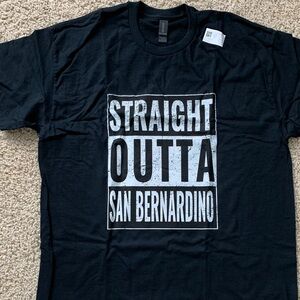 Gildan Black 'Straight Outta San Bernardino' Tee
